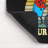 Respect Your Elders Retro Gaming Funny Gamer Contr マウスパッド (コーナー)