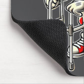 Respect Your Elders Retro Gaming Funny Gamer Contr マウスパッド (コーナー)