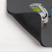 Respect Your Elders Retro Gaming Funny Gamer Contr マウスパッド (コーナー)