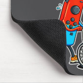 Respect Your Elders Retro Gaming Funny Gamer Contr マウスパッド (コーナー)