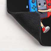 Respect Your Elders Retro Gaming Funny Gamer Contr マウスパッド (コーナー)