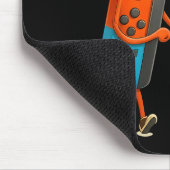 Respect Your Elders Retro Gaming Funny Gamer Contr マウスパッド (コーナー)