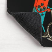 Respect Your Elders Retro Gaming Funny Gamer Contr マウスパッド (コーナー)