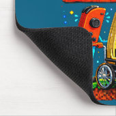 Respect Your Elders Retro Gaming Funny Gamer Contr マウスパッド (コーナー)