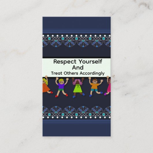 Respect Yourself Business Card 名刺 (正面)