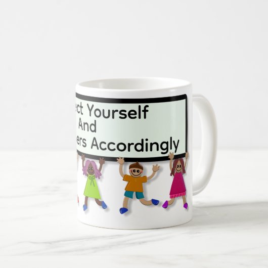 Respect Yourself Coffee Mug コーヒーマグカップ (正面右)