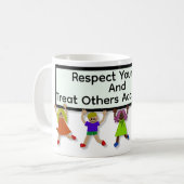Respect Yourself Coffee Mug コーヒーマグカップ (正面左)