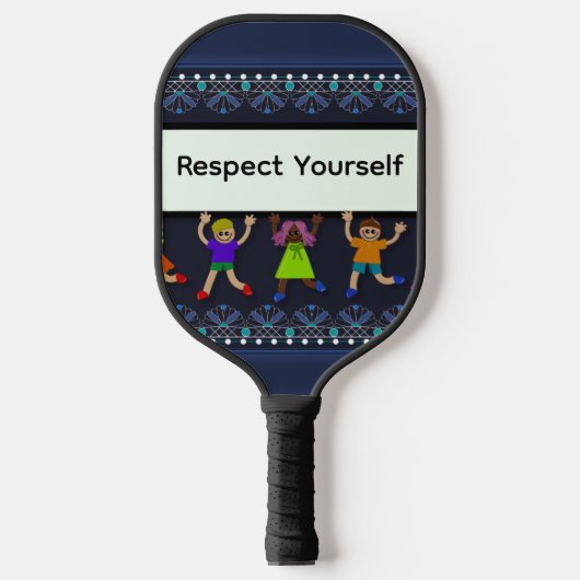 Respect Yourself Pickleball Paddle ピックルボールラケット (正面)