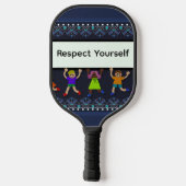 Respect Yourself Pickleball Paddle ピックルボールラケット (裏面)