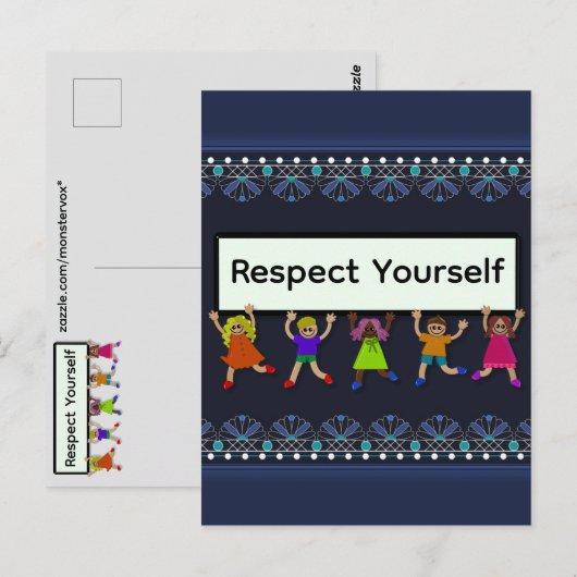 Respect Yourself Postcard ポストカード (正面/裏面)