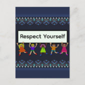 Respect Yourself Postcard ポストカード (正面)