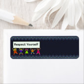 Respect Yourself Return Address Label ラベル (インサイチュ)