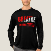 Respira y encuentra el equilibrio Camiseta トライブレンドＴシャツ (正面)