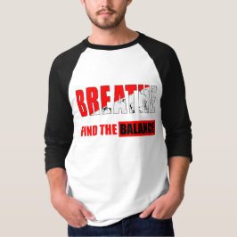 Respira y encuentra el equilibrio Camiseta 3/4 Tシャツ