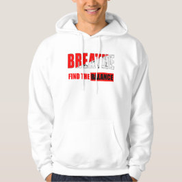 Respira y encuentra el equilibrio sudadera パーカ