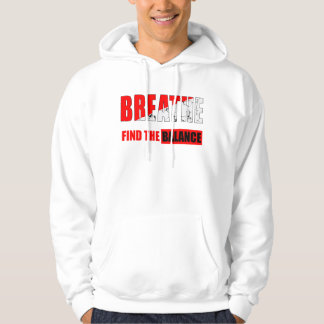 Respira y encuentra el equilibrio sudadera パーカ