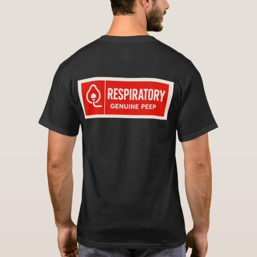 RESPIRATORY PEEPS Tシャツ (裏面)
