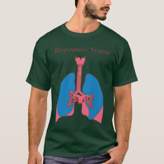 Respiratory system tシャツ