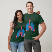 Respiratory system tシャツ (ユニセックス)