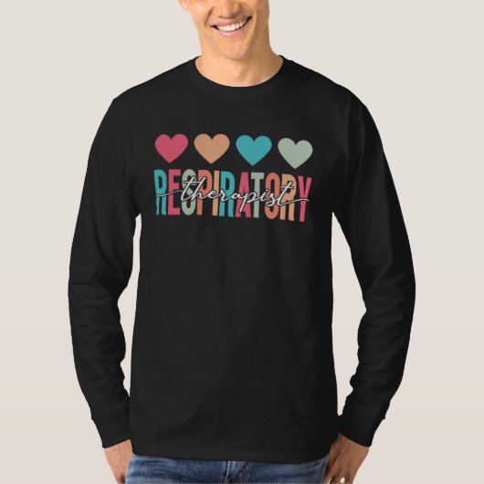 Respiratory Therapist Cardiology Pulmonology Docto Tシャツ (正面)