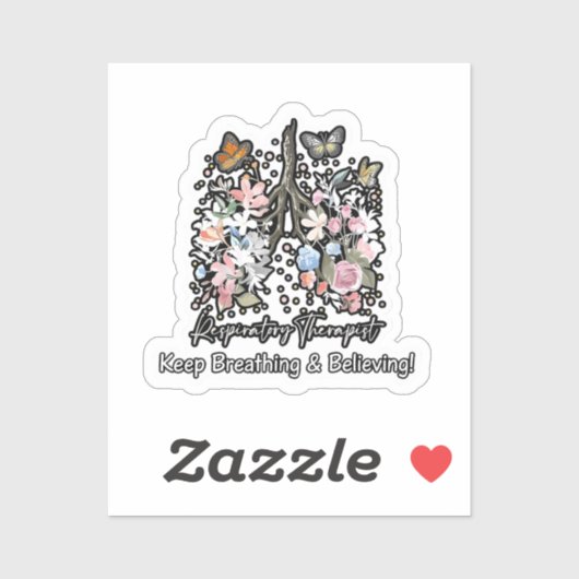 Respiratory Therapist - Keep Breathing  シール (シート)