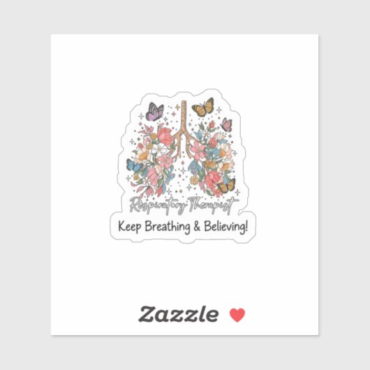 Respiratory Therapist - Keep Breathing  シール (シート)