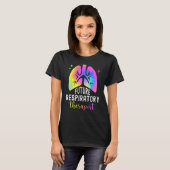 Respiratory Therapy RT Therapist Student Tie Dye C Tシャツ (正面フル)