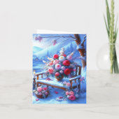 Respire, souris, avance, carte pour tous サンキューカード (裏面)