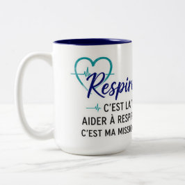 Respirer, c’est la vie ❤️ | Hommage aux inh. ツートーンマグカップ