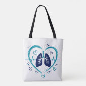 Respirer, c’est la vie ❤️ | Hommage aux inh. トートバッグ (裏面)