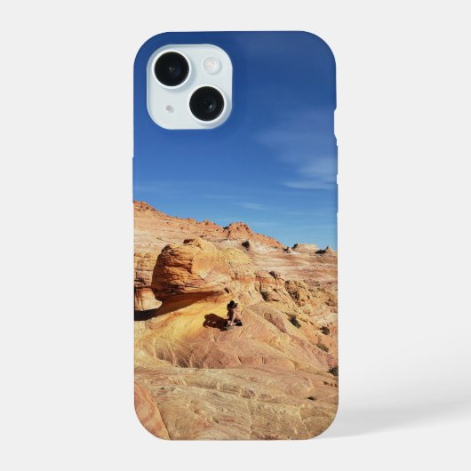 "Respite" フォンケース iPhone 15ケース (裏面)