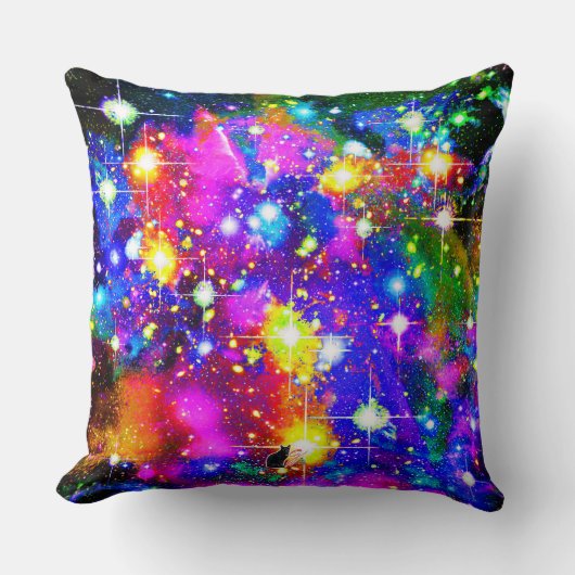 Resplendent Star Field Pillow クッション (正面)