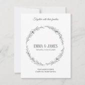 Response Card 出欠カード (正面)