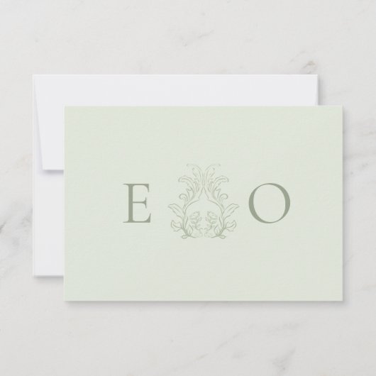 Response Card 出欠カード (裏面)