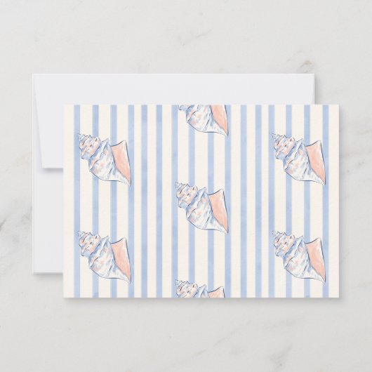 Response Card 出欠カード (裏面)