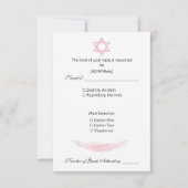 Response Card 出欠カード (正面)