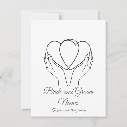 Response Card 出欠カード (正面)