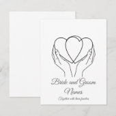 Response Card 出欠カード (正面/裏面)