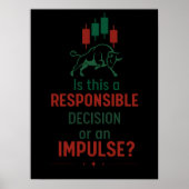Responsible Decision – Trading Discipline ポスター (正面)