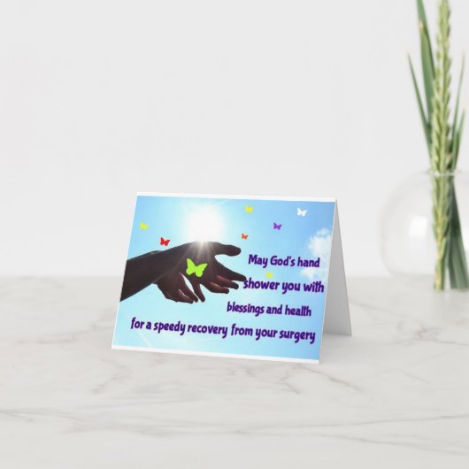 REST リラックス RECOVER-GET WELL SOONカード カード (正面)