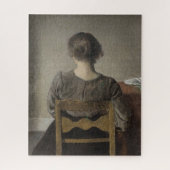 Rest by Vilhelm Hammershoi ジグソーパズル (縦)