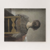 Rest by Vilhelm Hammershoi ジグソーパズル (横)