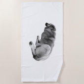 Rest Carries Anywhere ビーチタオル (正面)