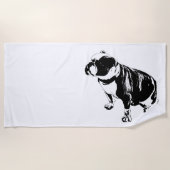 Rest Finds a Seat ビーチタオル (正面)