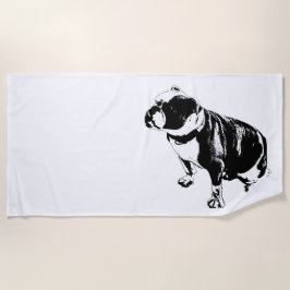 Rest Finds a Seat ビーチタオル