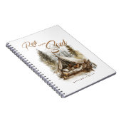 Rest For Your Soul Christian Boho Journal ノートブック (右側)