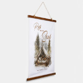 Rest For Your Soul Christian Boho Wall Tapestry 吊り下げ型タペストリー (傾斜あり)