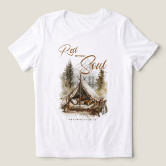 Rest For Your Soul Christian Boho Women's Shirt トライブレンドＴシャツ