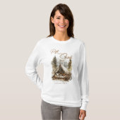 Rest For Your Soul Christian Boho Women's Shirt Tシャツ (正面フル)
