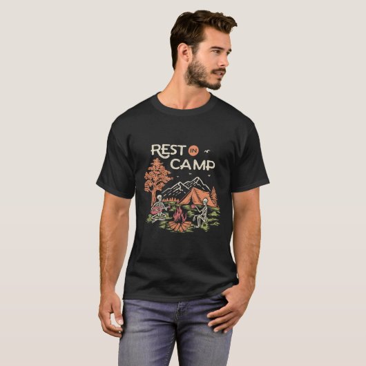 Rest in Camp Tシャツ (正面フル)